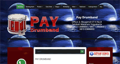 Desktop Screenshot of paydrumband.com